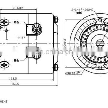 Hydaruluc 1.6KW 12V DC Motor For Electric Vehicles photo-3