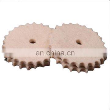 High Density Wool Felt Wheel Gear for Small Machine photo-5