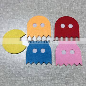 Factory Wholesale Cheap Christmas Felt Glass Coaster photo-7