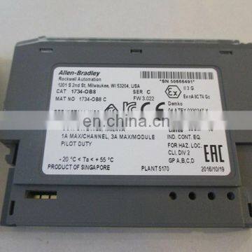 Electronic Equipment PLC Rockwell Allen Bradley 1734-OB8 Ser C I/O Digital Output Module PLC Controller photo-6