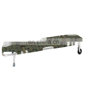 Aluminum alloy multifunctional folding emergency stretcher in hospital