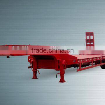 Dongfeng EQ9350TDPL 2 axle low flatbed semi-trailer LW