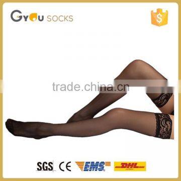 Customized elegant women style nylon compression fishnet stockings