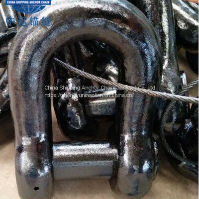 58mm China marine anchor chain stockist anchor chain factory