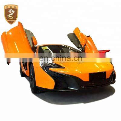 FRP Material Hood Fender Flares Rear Front Bumper Suitable For McLaren MP4 12C 650S Wide Body Kits