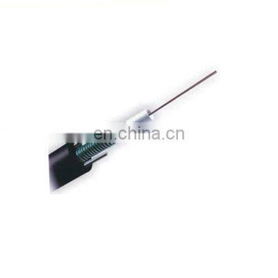 2/4/6/8/10/12 Core GYXTW Outdoor Fiber Optic Cable SM/MM OM3 OM4 Optical Fiber PVC LSZH