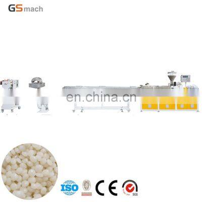 Twin Screw Recycling PET Plastic Granules Extruder Machine