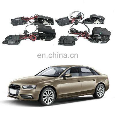 car adaptations auto soft closing system for Audi A4 A4L Electric suction door car modification Upgrading