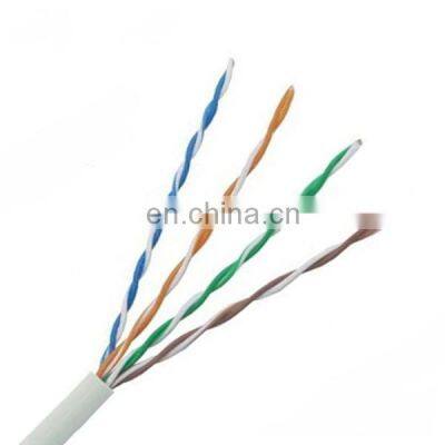 24awg 4 Pair Indoor Cat5 Cat5e Ethernet Utp Lan Network Cable 1000ft per Roll Price photo-2
