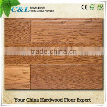 manufacturer made natural grain solid oak wood flooring