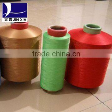 jinxia 100% polyester fdy yarn fully drawn yarn, dty filament yarn 50D-600D