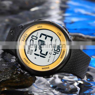 China Fashion Watch Wholesale Factory SKMEI 1856 Large Dial Digital Sport Watches Chronograph