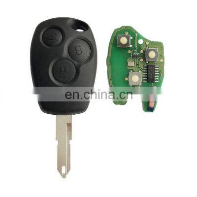 3 Buttons 433 Mhz 7946 Chip Remote Control Car Key Cover Fob For Renault Duster Fluence Clio Vivaro Master