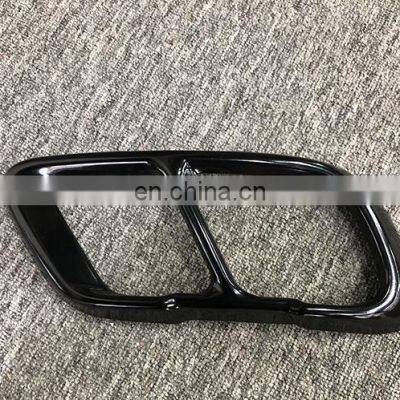 Newly For BMW X5 G05 Modified Four Outlet Stainless Steel Exhaust Pipe Decorative Sticker Black photo-4