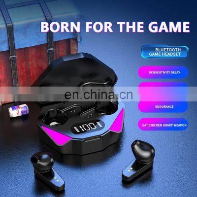 X15 Tws Earbuds Wireless Gaming Headset In-ear Game Headphone Earphone For Gamer photo-2