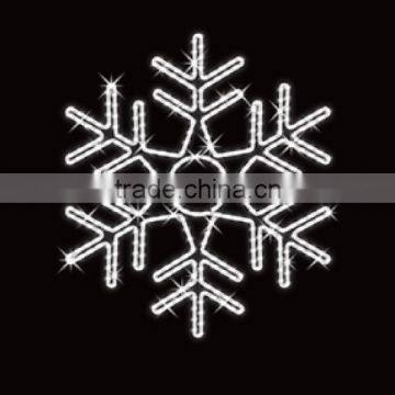 New design 2D christmas snowflake motif light