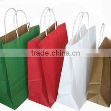 Cheap Kraft Brown Paper Bags With Handles photo-3