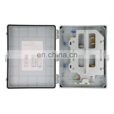 Big Size IP 65 48 Core Outdoor FTTH Fiber Optic Access Terminal Box  Fiber Distribution Box