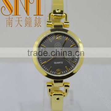 SNT-S2501 branded watches for girl new branded watches for girls slim gold expansion strap