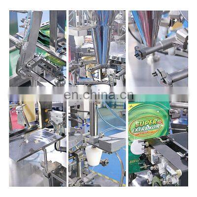 ODM Mayonnaise Chocolate Paste Canola Oil Fill Liquid Packaging Stand Up Pouch Sealing Packing Doypack Filling Machine photo-4