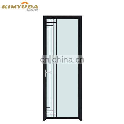 high quality aluminium panel door residential soundproof double casement door aluminum swing door