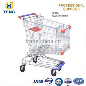 Asia Style 180 L Unfolding Supermarket Shopping Trolley