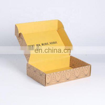 Custom Printed LOGO Ecommerce Mailer Mailing Shipping Cosmetic Makeup Beauty Luxury Gift Packaging Corrugated Kraft Paper Boxes