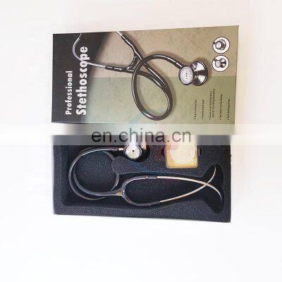 HC-G001 Factory Wholesale Medical Nurse Stainless Steel Dual Head Cardiology Stethoscope