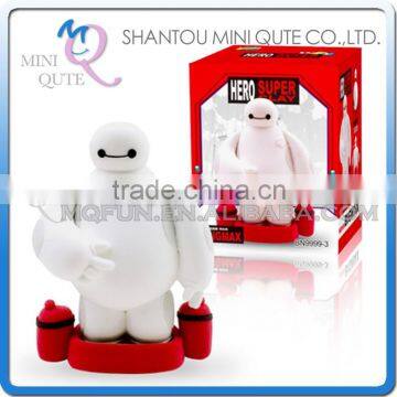 Mini Qute Bonnie kawaii big hero 6 baymax DIY American cartoon model building block plasticine clay educational toy NO.BN9999-3