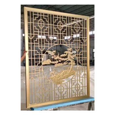 LaSer Cut Room Dividers Luxury Room Partition Steel Panel Dividers photo-2