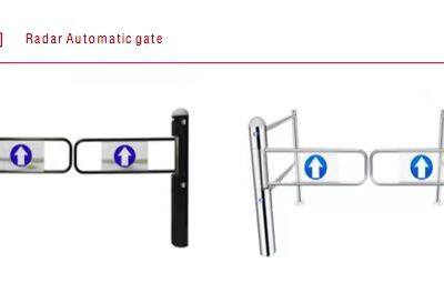 Intelligent Security Equipment Import and Export Door / Radar Automatic Round Post Gate