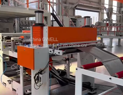 Flexible composite graphite bipolar plates production line