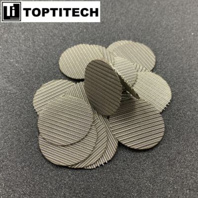 1mm Thickness Single-layer Stainless Steel Wire Mesh Filter Disc