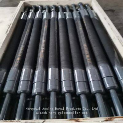 Water injection or gas filled packer for grouting in hydraulic geological mines