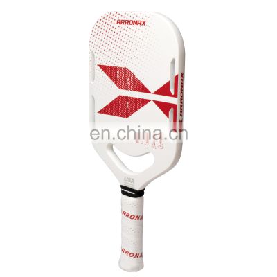 Best Quality Carbon Fiber USAPA Approved Professional Graphite Surface Pickleball Paddle Accept Customization