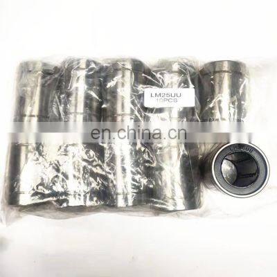 Japan quality LM25UU bearing LM25UU linear ball bearing LM25UU in stock