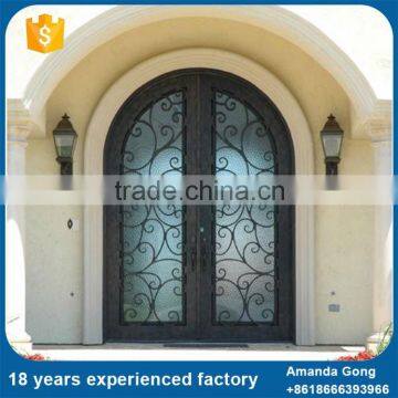 Professional Design Black Wrought Iron Door Furniture Hardware photo-6