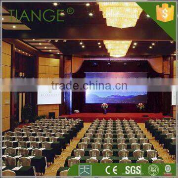 Noise control fabric/leather acoustic wall panel for night clup, ktv