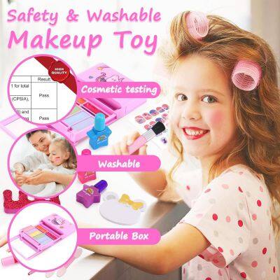 Wholesale Kids Makeup Sets for Girls Make up Kit Girls Toys Cosmetics Set for Perform Make up Kids Diy Art Supplies photo-3