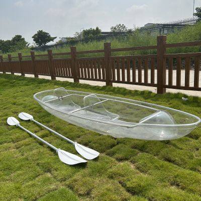 HDPE Quality Transparent Kayak With Different Capacity for Tourism, Water Leisure Kayak Single, Double and Single Use photo-3