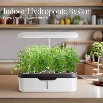 Cross - Border Household Intelligent Vegetable and Plant Grower, Amazon 12 - Hole Hydroponic Planter, Soilless Cultivation