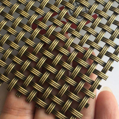 Flat Square Mesh Stainless Steel Decorative Mesh, Other Copper Embossed Mesh photo-5