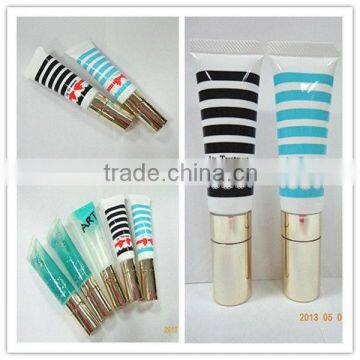 ceramic-head lip-stick New product,flexible plastic tube for cosmetic packagings,small soft tube,PE tube for cosmetic packaging