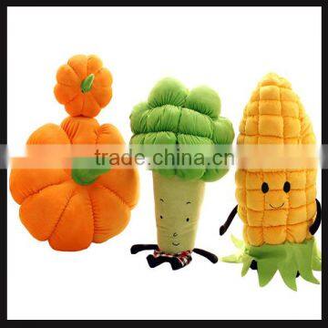 lovely cartoon stuffed vegetables/fruit plush toy super soft