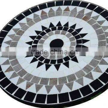 3PC Mosaic Bistro Dining Set Outdoor Furniture photo-2