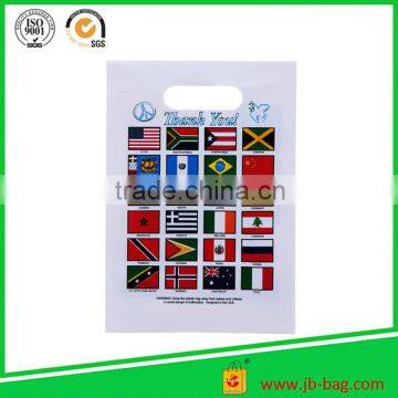 Hand Length Handle Sealing & Handle Customized Plastic Carry Bag Use Oxo-biodegradable Additives photo-2