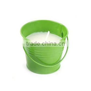 CCBM-T001 2 inch Mini christmas candle filling in bucket, candle box, candle gift box