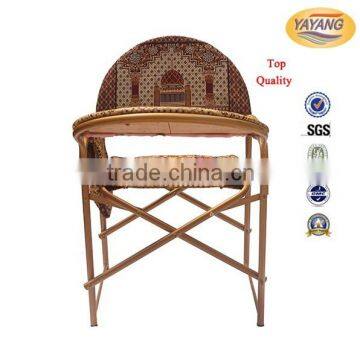 Wholesale Knock Down Metal Muslim Prayer Chair Folding Church Chair photo-6