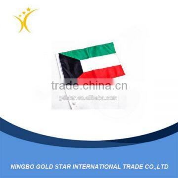 Promotional Custom LOGO 100% Polyester Car Flags