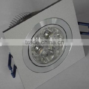 4*1w red led ceiling light